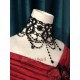Surface Spell Gothic Portrait of a Lady Crinolines Necklace